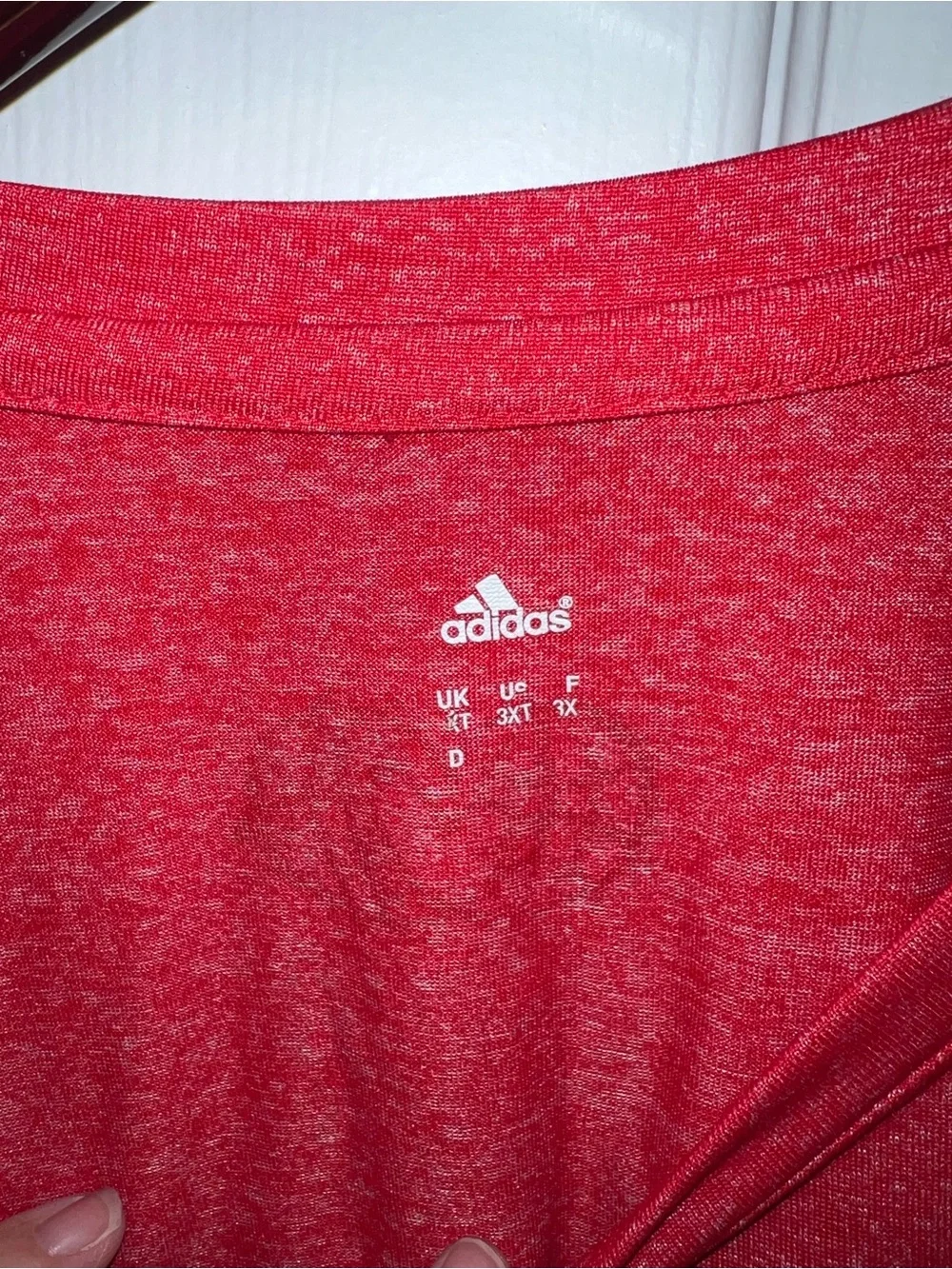 Adidas NBA Cares Men’s 3XLT Red Basketball Graphic T-Shirt Athletic Tee